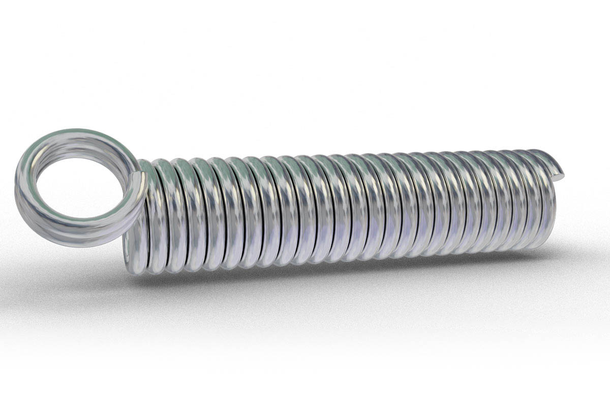 Hakenverlängerung Verzinkte Feder Einzelhaken-zugfeder Durchmesser 1,2 mm 1,4 mm 